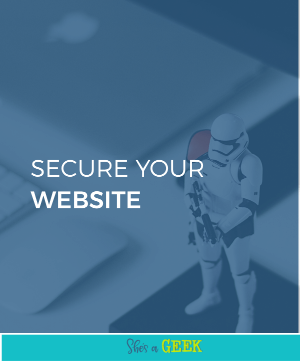 secure your website - storm trooper protecting laptop
